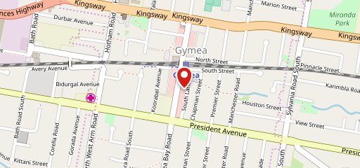 Subway Gymea на карте