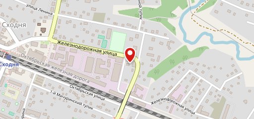 Subway на карте
