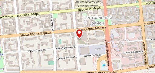 Subway на карте
