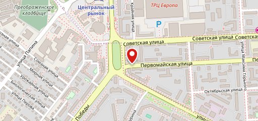 Subway на карте