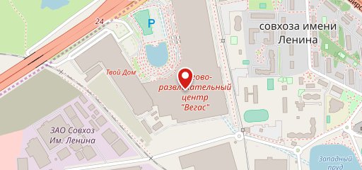 SUBWAY на карте