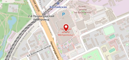Subway на карте