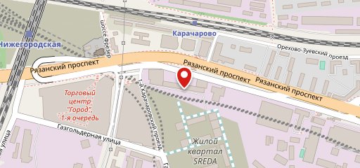Subway на карте