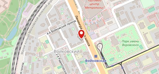 Subway на карте