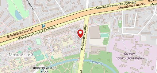 Subway на карте