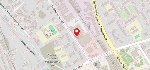 Subway, сеть ресторанов быстрого питания на карте