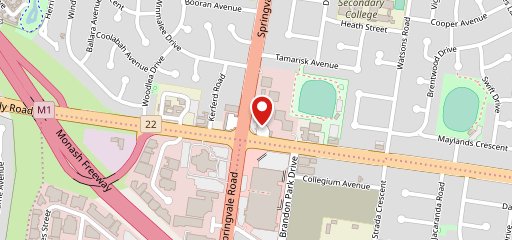 Subway Glen Waverley на карте