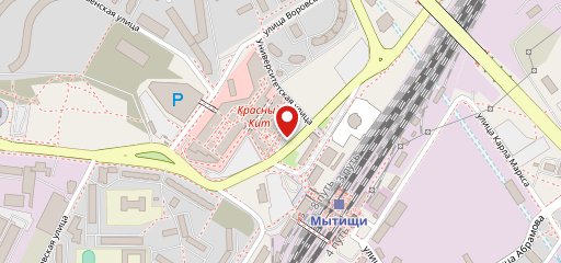 Subway на карте