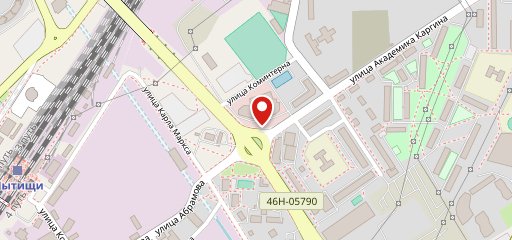 Subway на карте