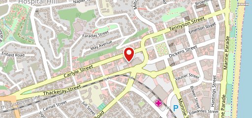 Subway на карте