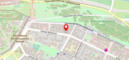 Subway на карте
