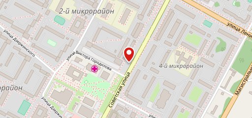 Subway на карте