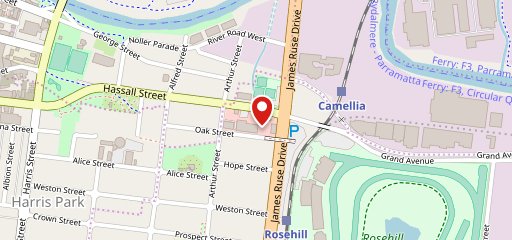 Subway Rosehill на карте