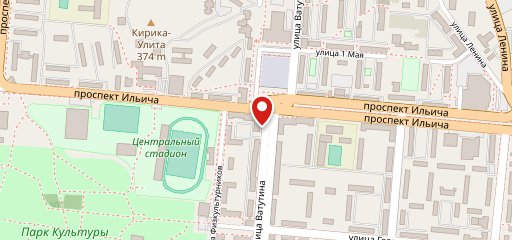Subway на карте