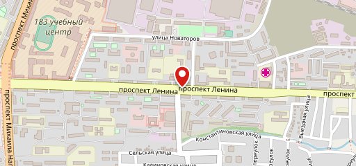 Subway на карте