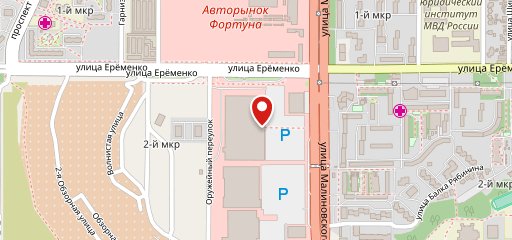 Subway на карте