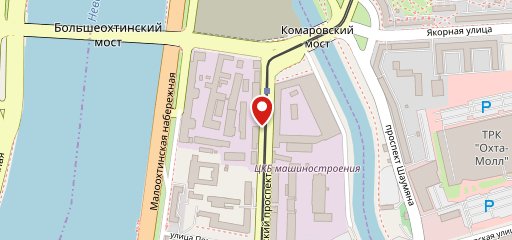 Subway на карте