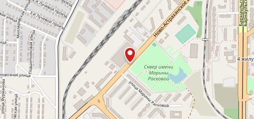 SUBWAY, сеть ресторанов быстрого питания на карте