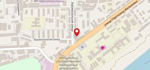 SUBWAY, сеть ресторанов быстрого питания на карте