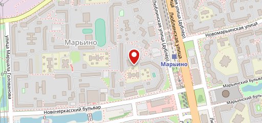 Subway, сеть ресторанов быстрого питания на карте