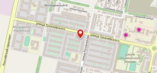Subway в Перспективном на карте