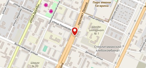 Subway на карте