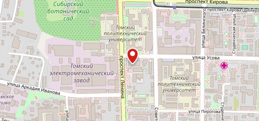 Subway на карте