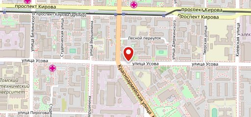 Subway на карте