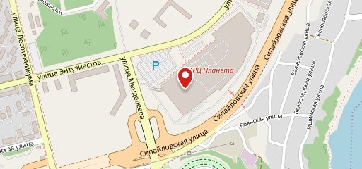 Subway на карте