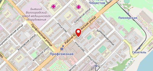 Subway на карте