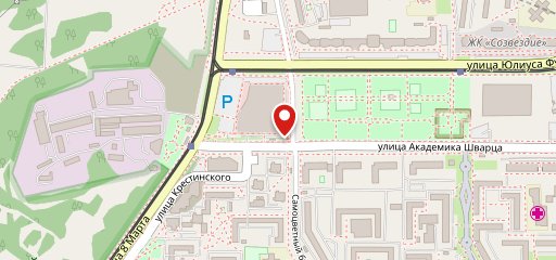 SUBWAY на карте