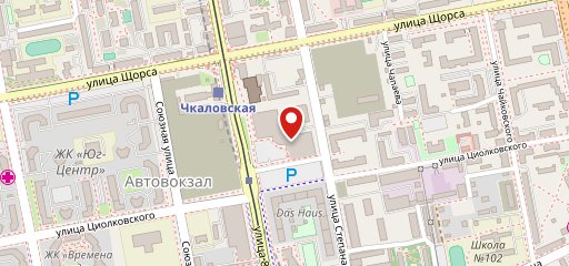 Subway на карте