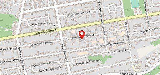 Сухумский на карте