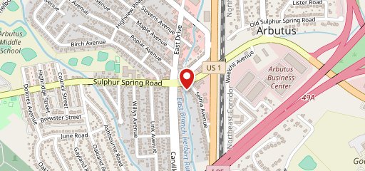 Sulphur Spring Inn на карте