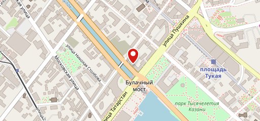 Летняя кальянная на открытой веранде на карте