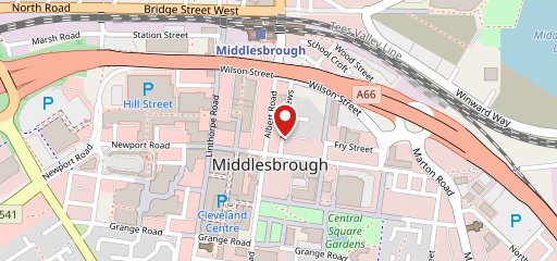 Badbody Middlesbrough на карте