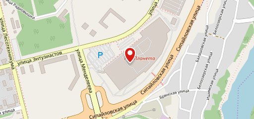 Сан на карте