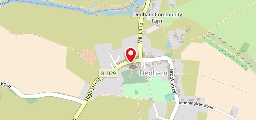 Sun Inn Dedham на карте
