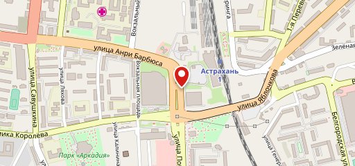кафе "Цунами" на карте