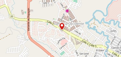 Super Pollo Popayán на карте