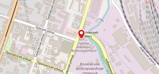 супер столовая Водоканалстроя на карте