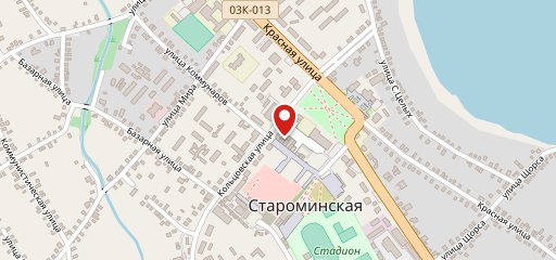 Супермаркет на карте