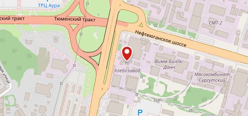 Сургутский хлебозавод на карте
