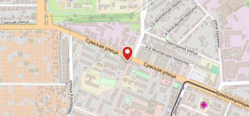 Суши Бар На ул. Сумская, 44 на карте
