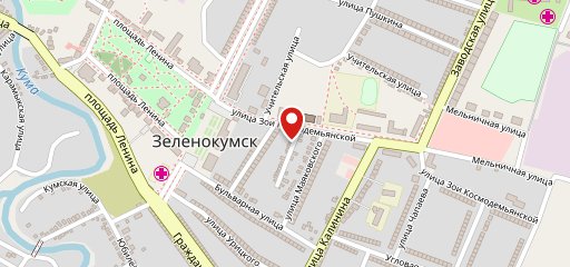 Сакура на карте