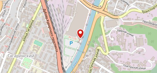 Столовая на карте