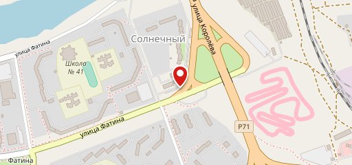 Суши фан на карте