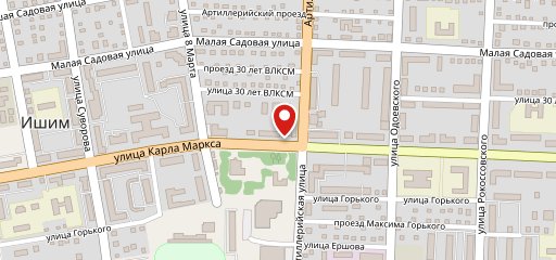 Мир Суши на карте