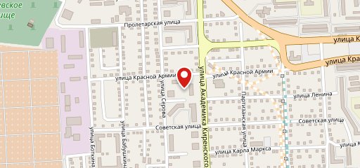 Царь суши на карте