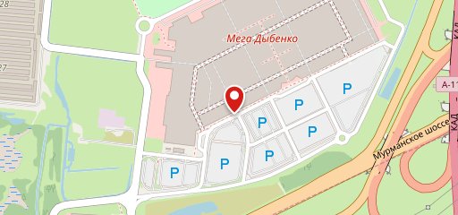 Суши на карте